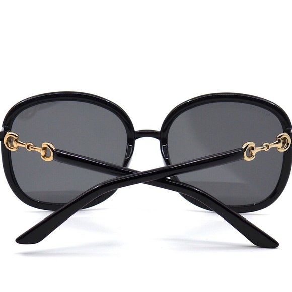 NEW GUCCI GG0892SA 001 BLACK GREY AUTHENTIC SUNGLASSES 50-19 - Picture 12 of 15